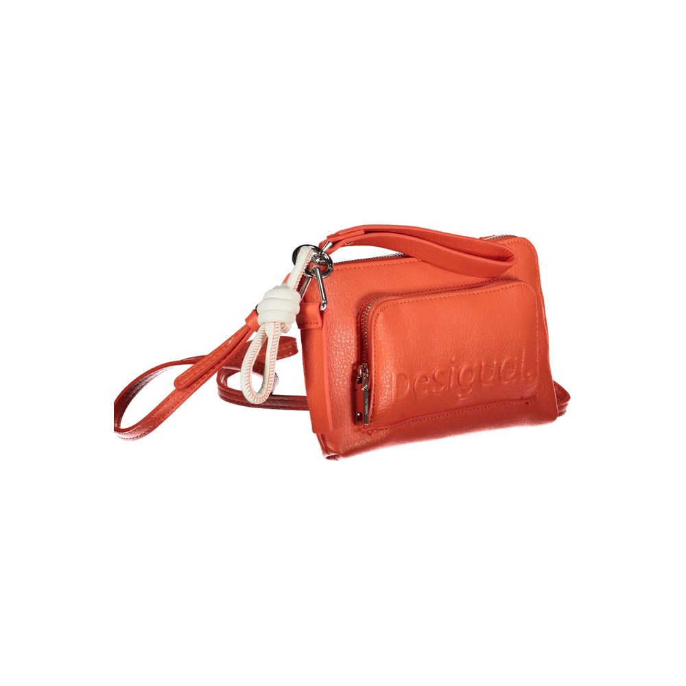 Desigual – Handtasche aus Polyethylen in Rosa