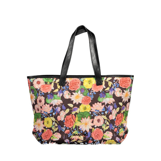 Desigual Schwarze Polyethylen-Damenhandtasche