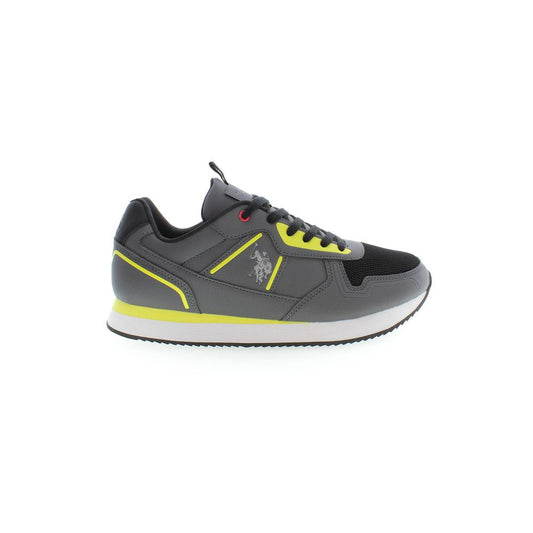US POLO ASSN. Brown Polyester Men Sneaker