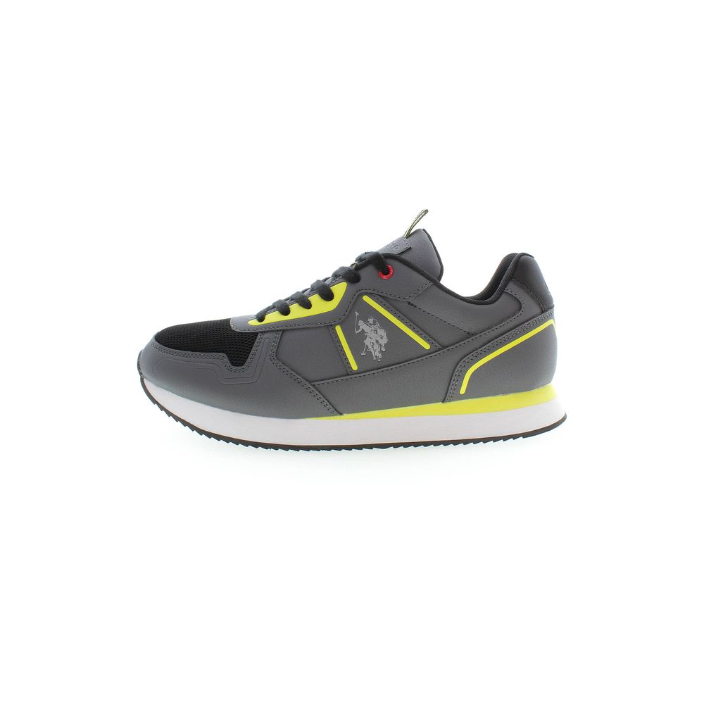 US POLO ASSN. Brown Polyester Men Sneaker