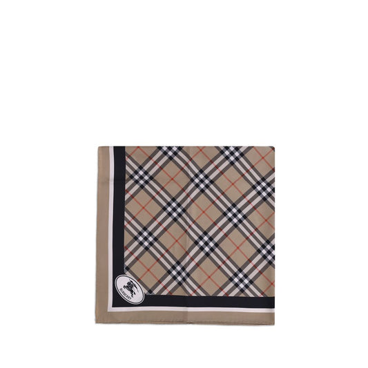 Burberry Seidenschal mit Karomuster