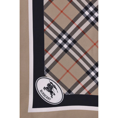 Burberry Seidenschal mit Karomuster