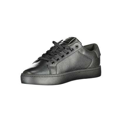 Calvin Klein – Schwarze Polyethylen-Sneaker für Herren