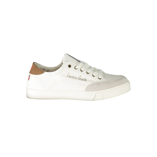Carrera – Weißer Polyester-Sneaker