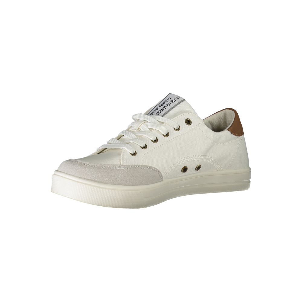 Carrera – Weißer Polyester-Sneaker