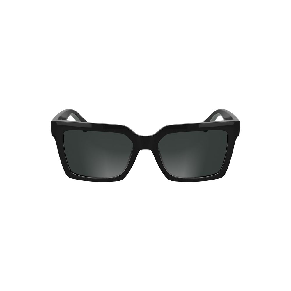 Calvin Klein – Schwarze Sonnenbrille aus biobasiertem Stoff