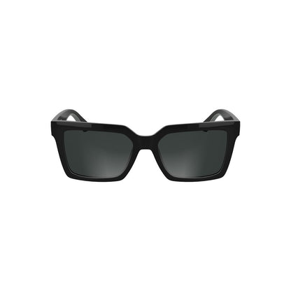 Calvin Klein – Schwarze Sonnenbrille aus biobasiertem Stoff