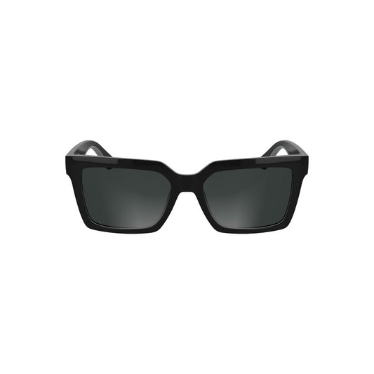 Calvin Klein – Schwarze Sonnenbrille aus biobasiertem Stoff