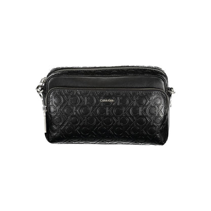 Calvin Klein Schwarze Polyester-Handtasche