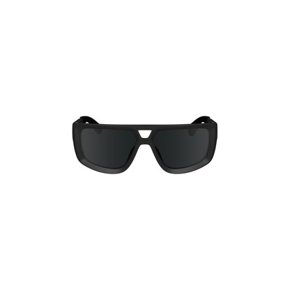Calvin Klein – Schwarze Sonnenbrille aus Kunststoff