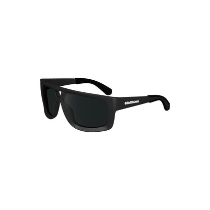 Calvin Klein – Schwarze Sonnenbrille aus Kunststoff