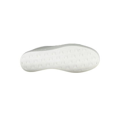 Calvin Klein Damen Sneaker aus weißem Leder