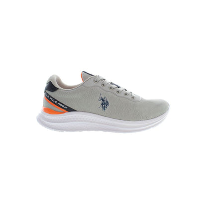 US POLO ASSN. Brown Polyester Men Sneaker