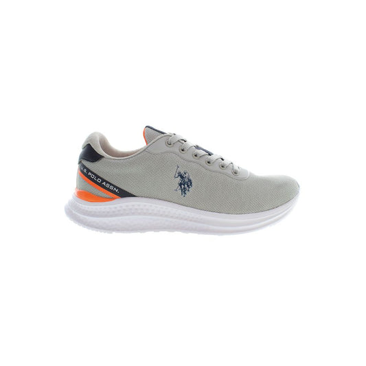 US POLO ASSN. Brown Polyester Men Sneaker