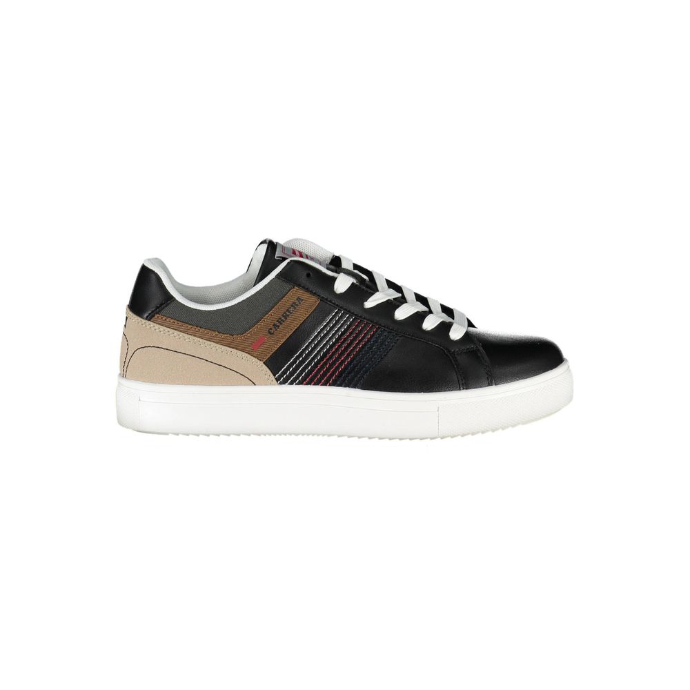 Carrera Herren-Sneaker aus schwarzem Öko-Leder