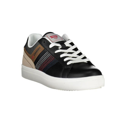 Carrera Herren-Sneaker aus schwarzem Öko-Leder