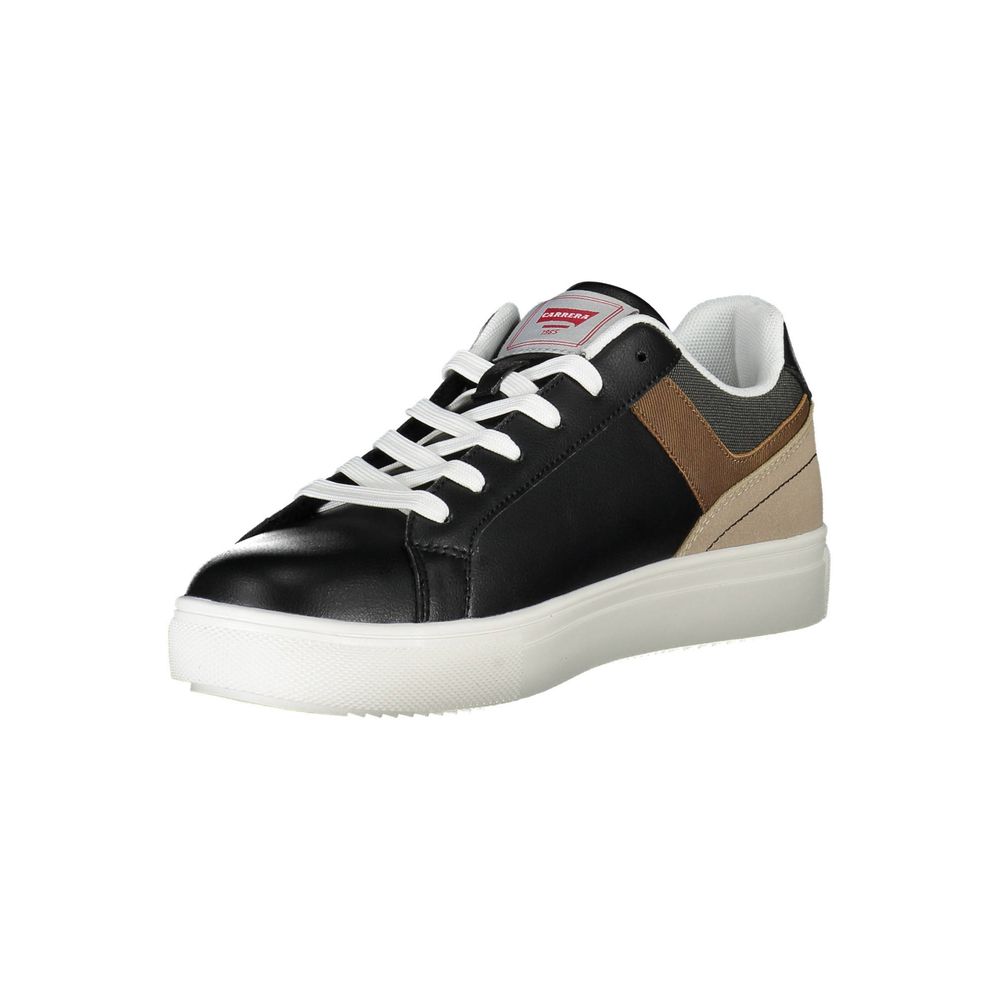 Carrera Herren-Sneaker aus schwarzem Öko-Leder