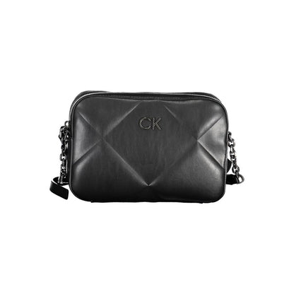 Calvin Klein Schwarze Polyester-Handtasche