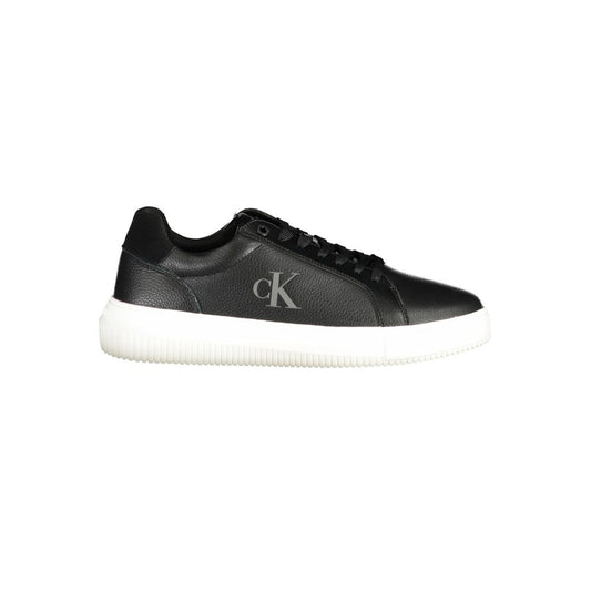 Calvin Klein – Schwarze Polyethylen-Sneaker für Herren