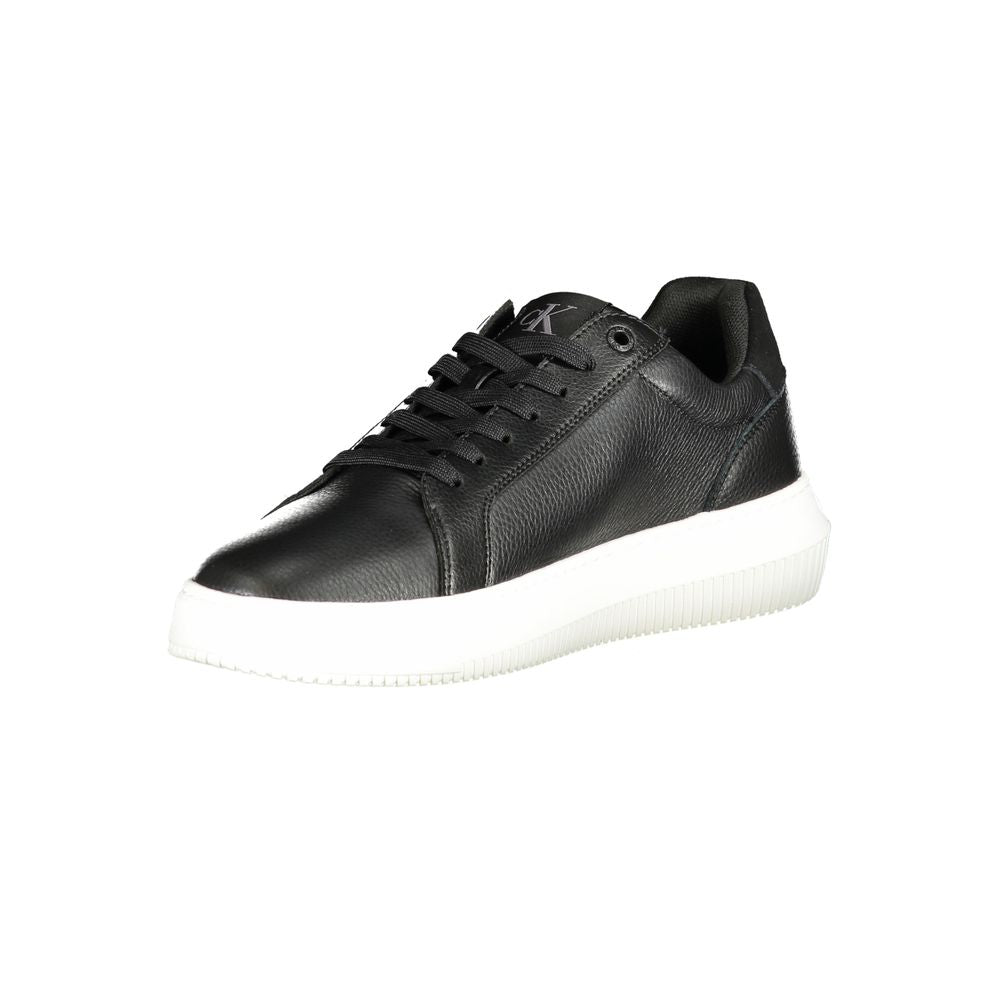 Calvin Klein – Schwarze Polyethylen-Sneaker für Herren