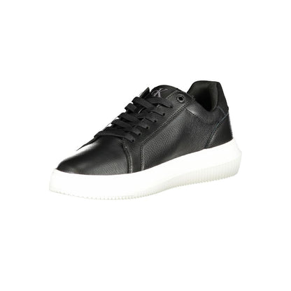 Calvin Klein – Schwarze Polyethylen-Sneaker für Herren