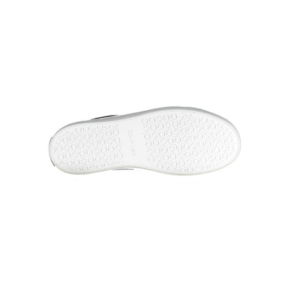 Calvin Klein Damen-Sneaker aus schwarzem Leder
