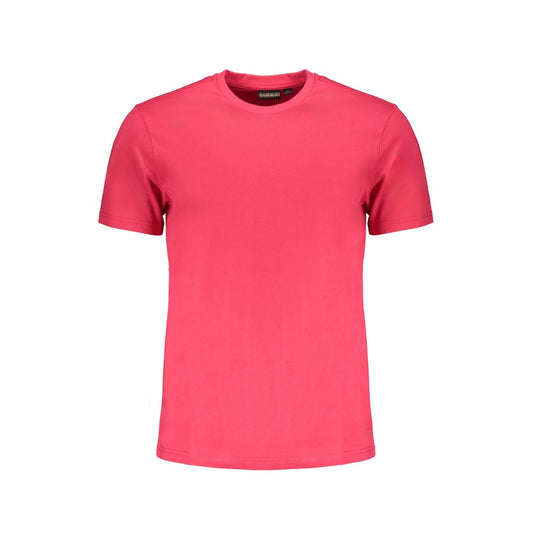 Napapijri – Rosa Baumwoll-T-Shirt