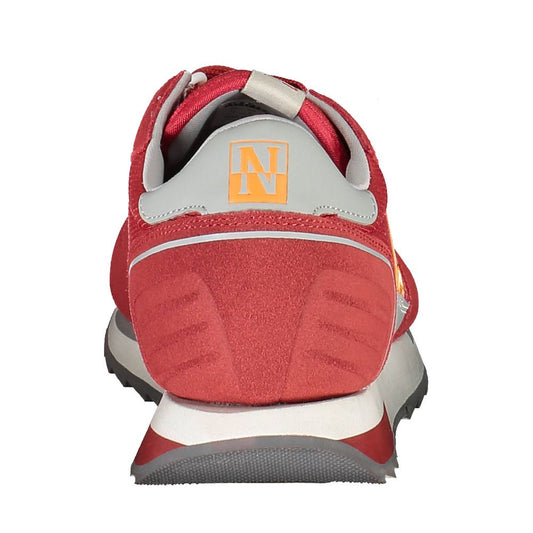 Napapijri Herren-Sneaker aus rotem Leder