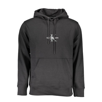 Calvin Klein Herrenpullover aus schwarzer Baumwolle