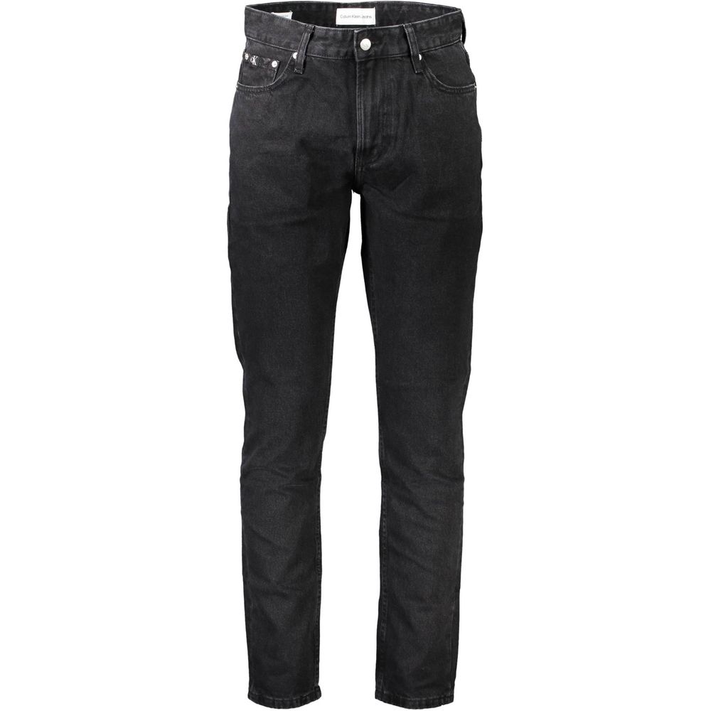 Calvin Klein Jeans und Hose aus schwarzer Baumwolle