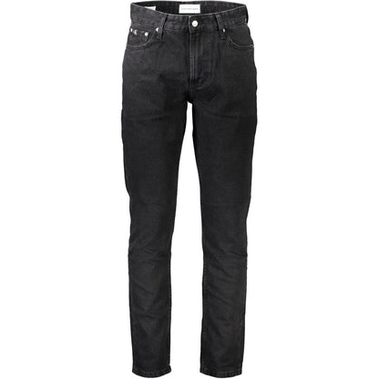 Calvin Klein Jeans und Hose aus schwarzer Baumwolle