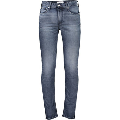 Calvin Klein Jeans und Hose aus Baumwolle, Blau