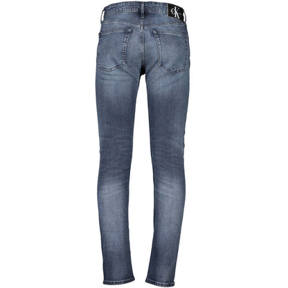 Calvin Klein Jeans und Hose aus Baumwolle, Blau