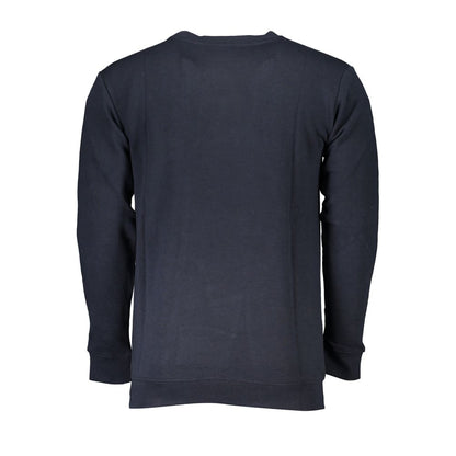Blauer Baumwollpullover der Cavalli Class
