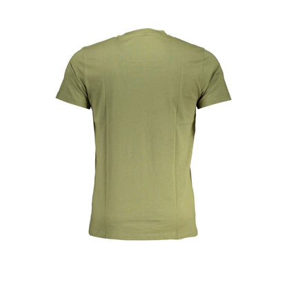 Grünes Baumwoll-T-Shirt der Cavalli-Klasse