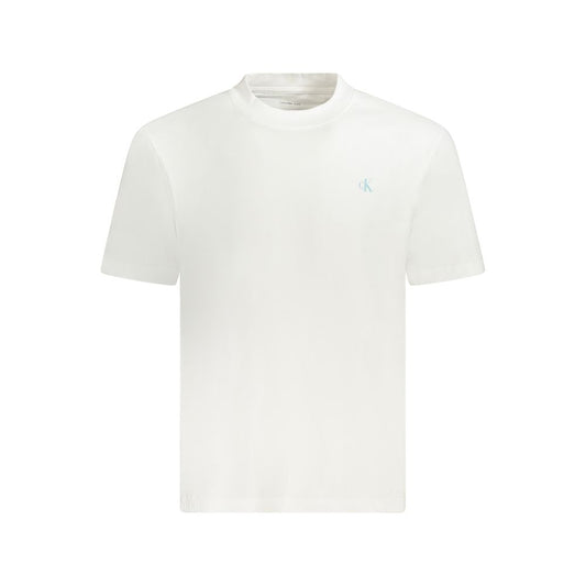 Calvin Klein – Weißes Baumwoll-T-Shirt