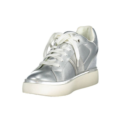 US POLO ASSN. Grauer Polyester-Damen-Sneaker
