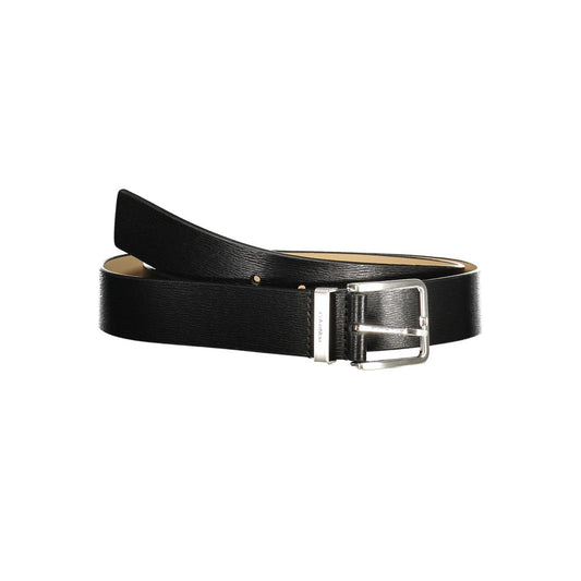 Calvin Klein Herrengürtel aus schwarzem Leder