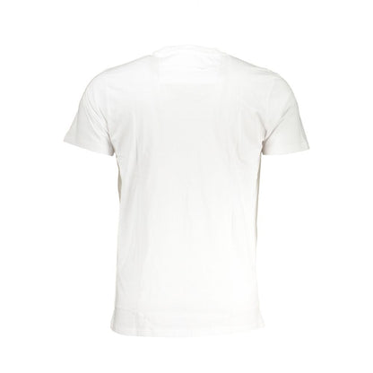 Weißes Baumwoll-T-Shirt der Cavalli Class