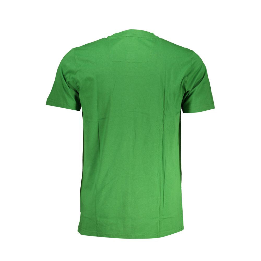 Grünes Baumwoll-T-Shirt der Cavalli Class