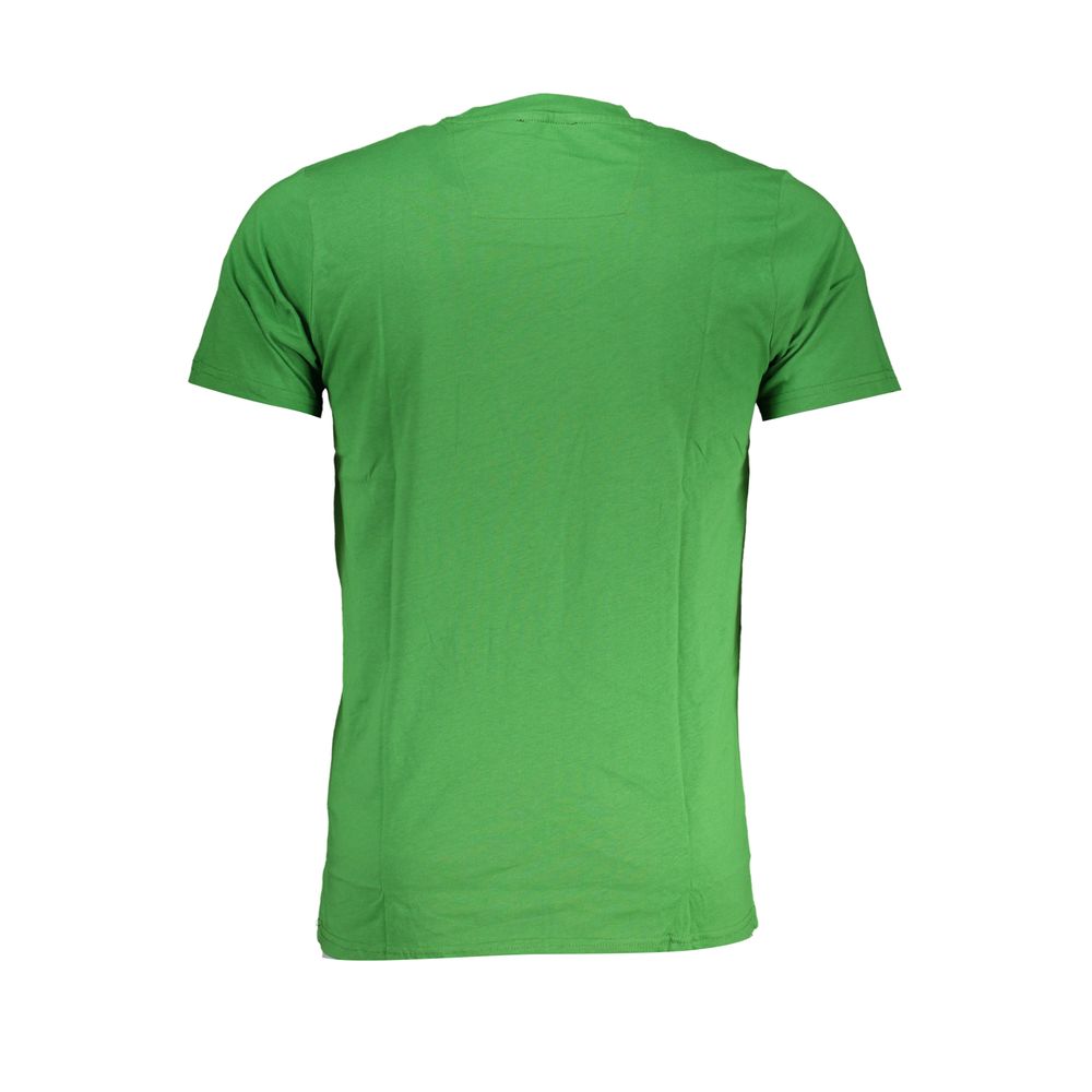 Grünes Baumwoll-T-Shirt der Cavalli-Klasse