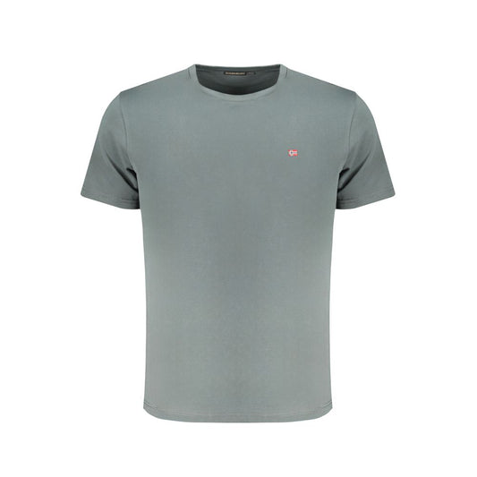Grünes Baumwoll-T-Shirt von Napapijri