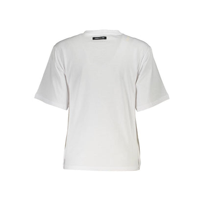 Cavalli Class Weißes Baumwolltop für Damen