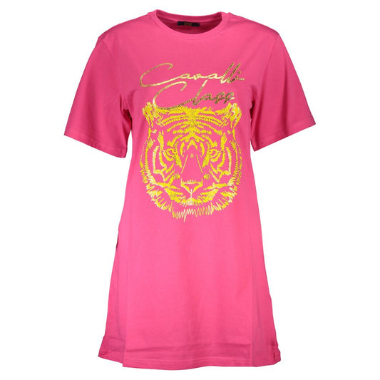Cavalli Class Rosa Baumwolltop für Damen