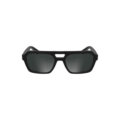 Calvin Klein – Schwarze Sonnenbrille aus biobasiertem Stoff