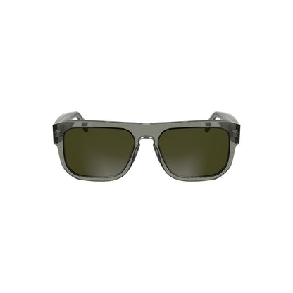 Calvin Klein – Graue Acetat-Sonnenbrille für Herren