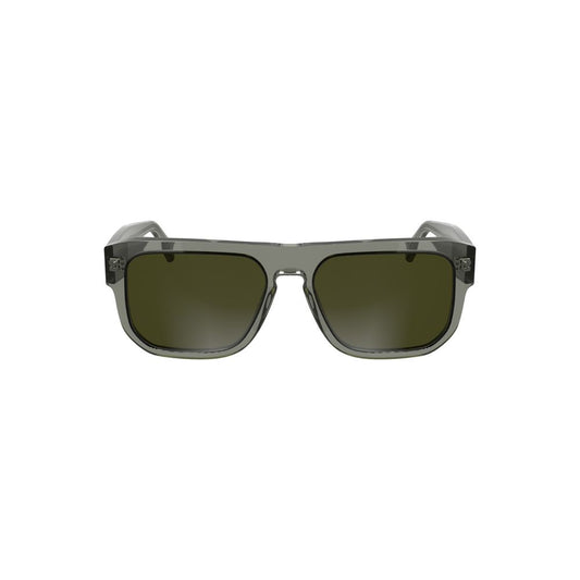 Calvin Klein – Graue Acetat-Sonnenbrille für Herren