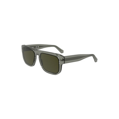 Calvin Klein – Graue Acetat-Sonnenbrille für Herren
