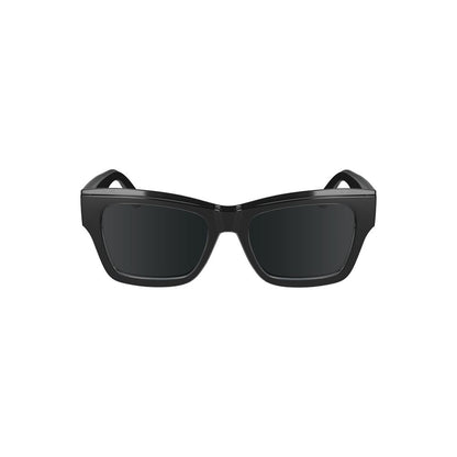 Calvin Klein – Schwarze Sonnenbrille aus biobasiertem Stoff