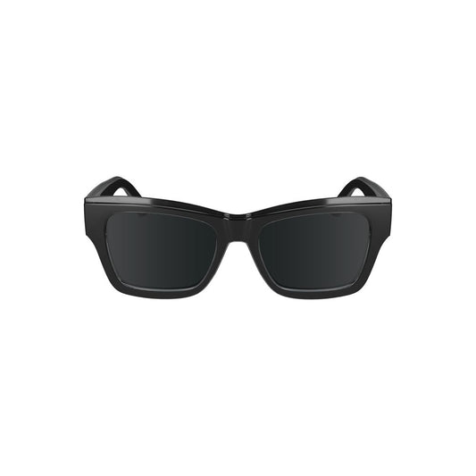 Calvin Klein – Schwarze Sonnenbrille aus biobasiertem Stoff